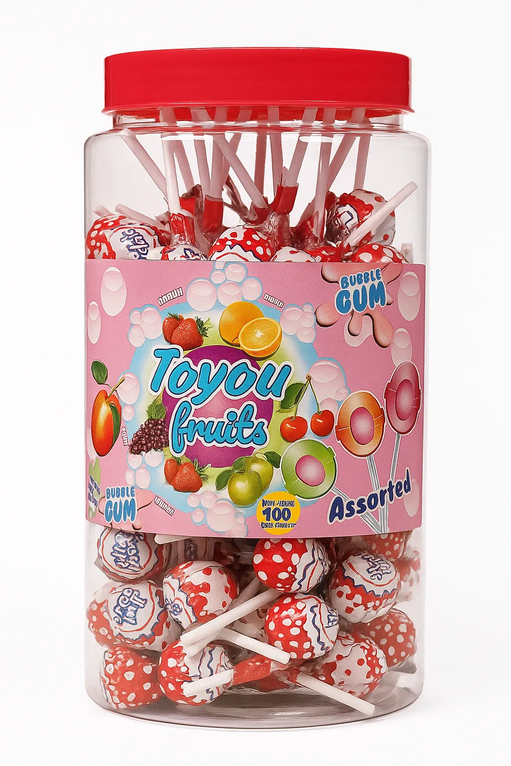 pot sucettes toyou fruits X100 - Epicerie Sucrée| Supermarche Dakar-Senegal